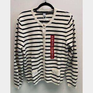 Nine West - Women's Relaxed Fit Elegant Spring Cardigan - Size XL